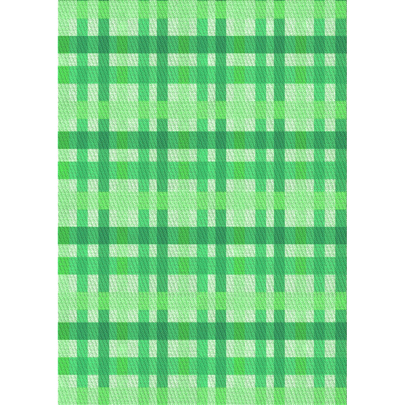 East Urban Home Plaid Wool Green Area Rug Wayfair
